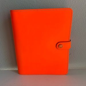 Filofax A5 hot orange